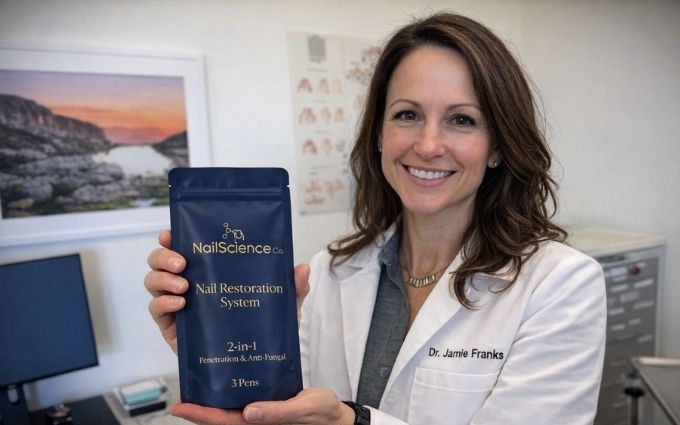 The NailScience 2-Step Nail Restoration Kit